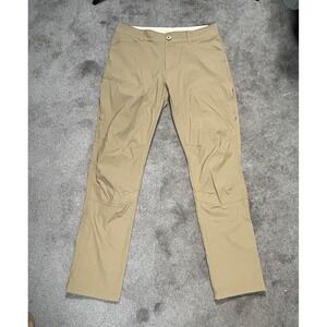 Kuhl Renegade Rock Pants Men's 31X32 Khaki Tan  Hiking Outdoor Tech Style 5359